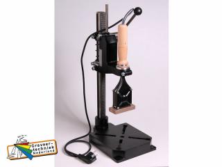 Brandstempelstandaard met hefboom